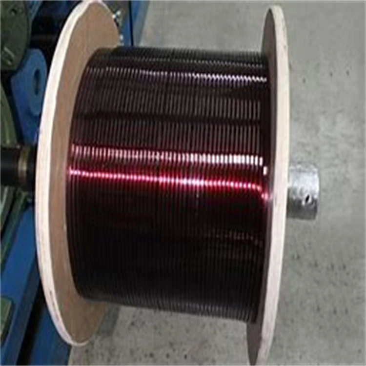 180degree Enameled Flat Copper Wire 1.32*3.15