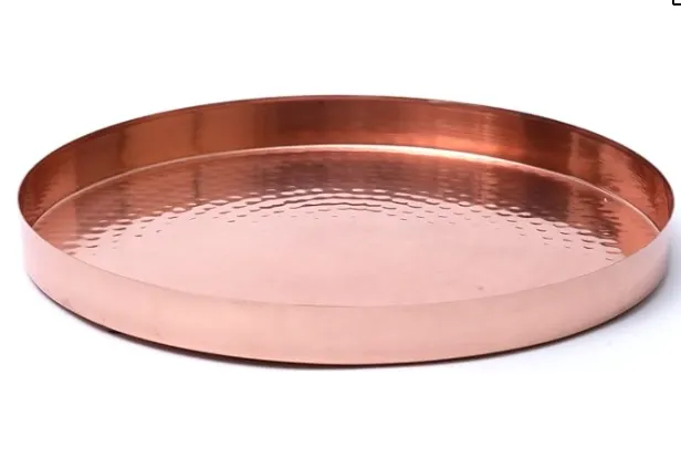 Copper Hlau Decorative Tais 29cm Textured Surface